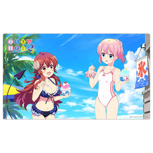 『まちカドまぞく 2丁目』描き下ろしラバーマット(吉田優子&千代田桃/海)